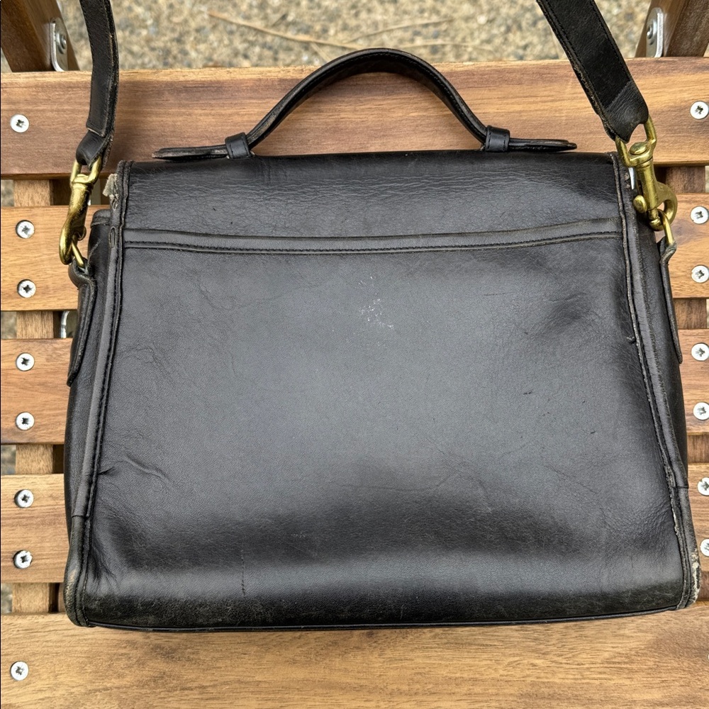 Vintage Coach Court top handle bag - Picture 6 of 11